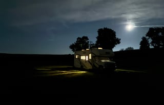 Moon Shadow - The horizon beckons!