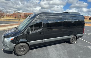 Luxury Mercedes-Benz Sprinter Party Bus/Limo with WiFi, TVs, and Big Sound