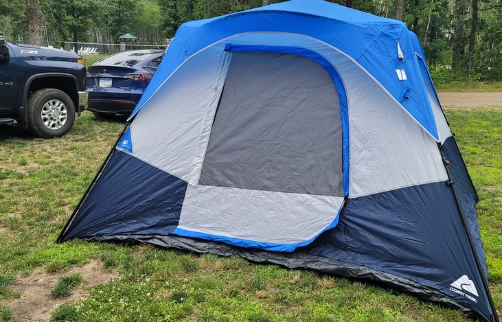 6 person Cabin tent with LED light
