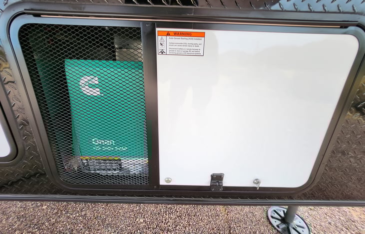 The Cummins Onan 5500 can easily run all 3 ACs at the same time.