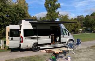 Gray VanLife Adventure 1, National Traveler