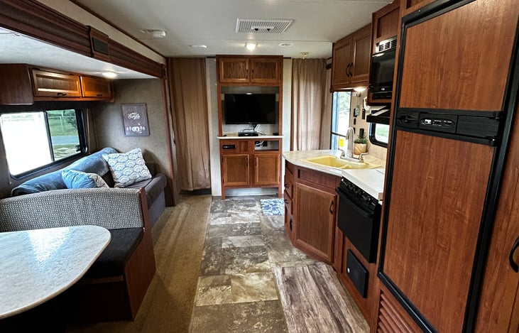 Living Room and Kitchen