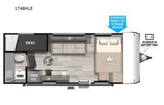 2023 Salem FSX 174BHLE GSAL1055