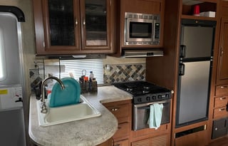 Ranzenberger family Rv rental big dog approved