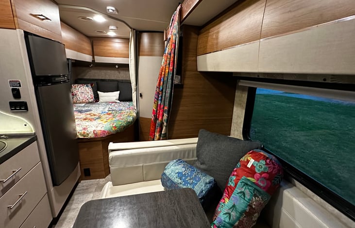 view from front of RV