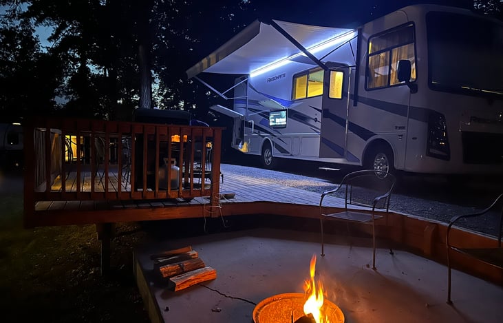 Perfect set up to relax  with all the comforts you want