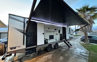 full Turn Key beautiful bunk house travel trailer.