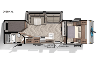 2022 Forest River RV Salem Cruise Lite 263BHXL