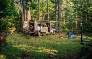 VanLife Promaster - Max Storage & Amenities