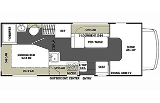 2017 Freelander Coachman Micro 20CB