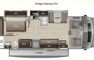 Easy-to-Drive Family RV | Entegra Odyssey 27U
