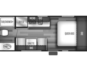 Forest River RV Cherokee Wolf Pup 16FQ