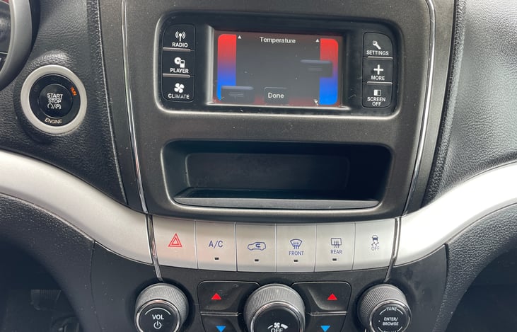 Dual zone climate control