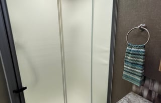 The 2 bathroom RV. No more waiting in line.