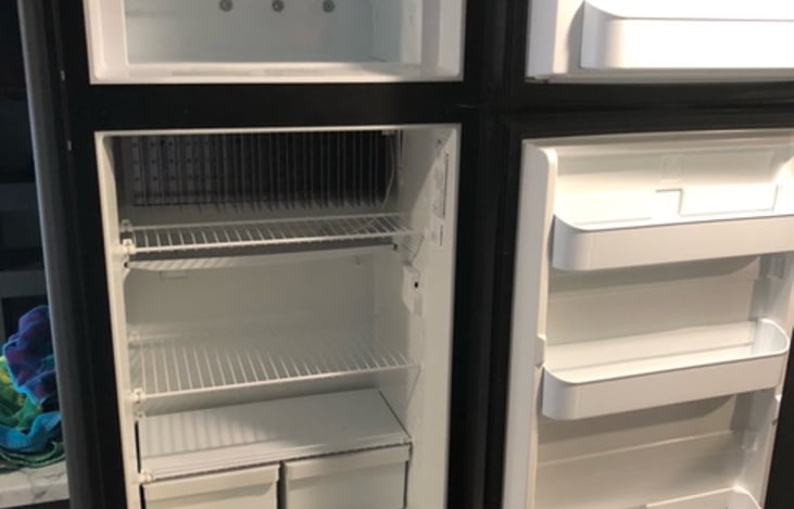 Plenty of room in the fridge.