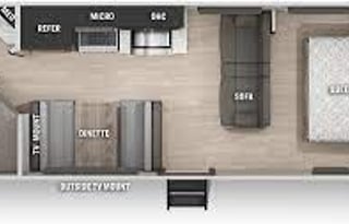 2022 Cherokee Gray Wolf Bunkhouse