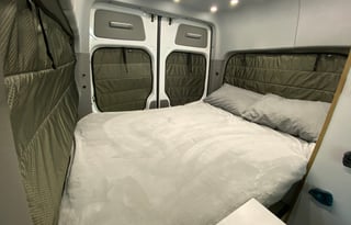 Family Size Mercedes-Benz Sprinter w/ Rock Wall