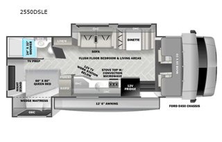 Clean&Comfortable 2023 Forest River Sunseeker LE