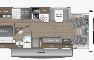 Hocking Hideaway | Sleeps 7 | Bunks