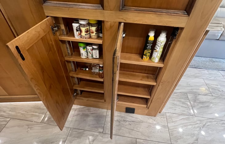 Additional storage(custom from manufacturer)