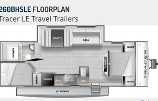 2022 Prime Time RV Tracer 260BHSLE