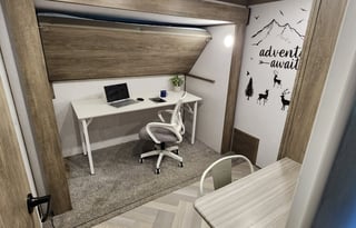 HUGE Luxury RV Bunkhouse with Remote Office