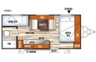 2017 Forest River RV Salem Cruise Lite 1968H