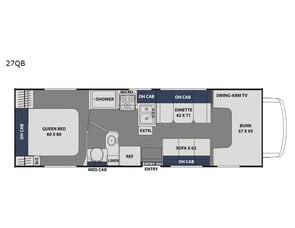 Coachmen RV Freelander 27QB Chevy 4500