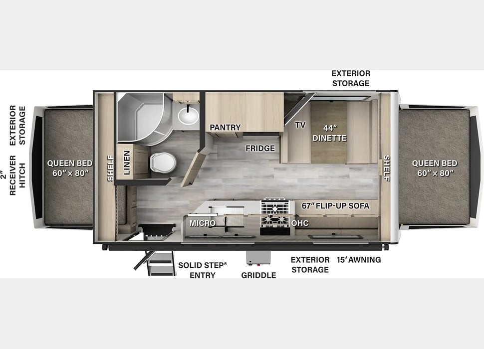 Travel Trailer rentals in Castle Rock