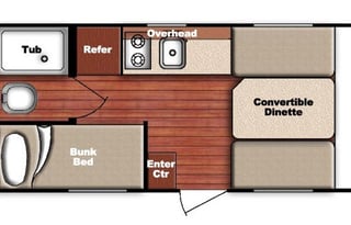 2018 Gulf Stream RV Ameri-Lite Super Lite 16 BHC