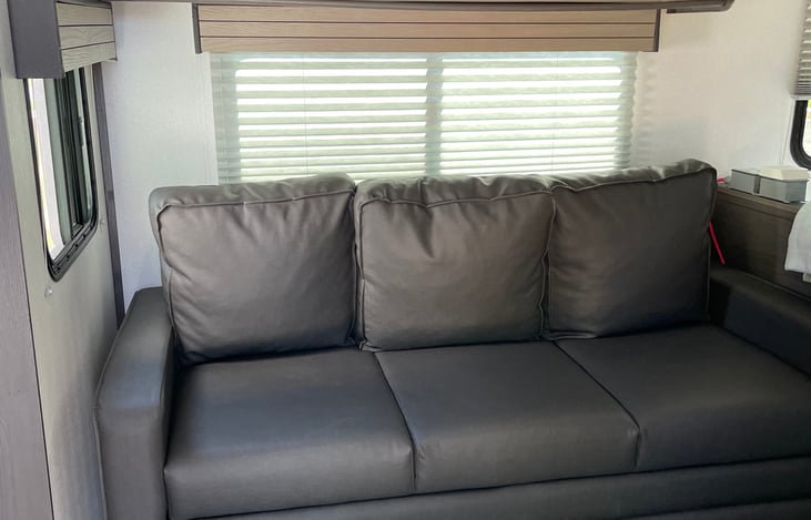 HIDE A BED QUEEN COUCH.