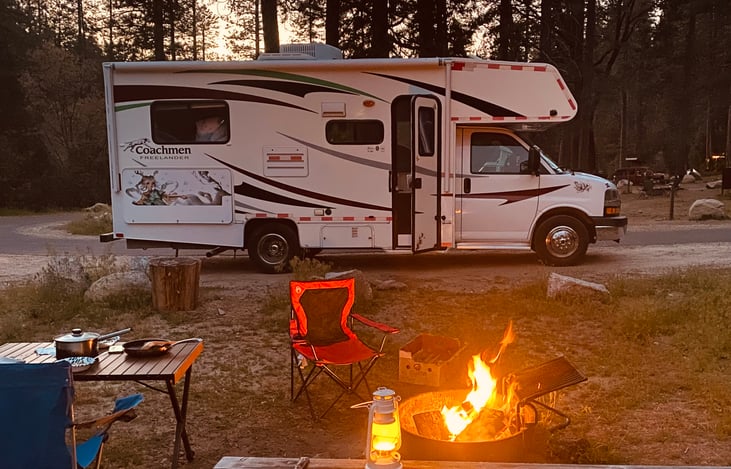 Camping at Yosemite National Park