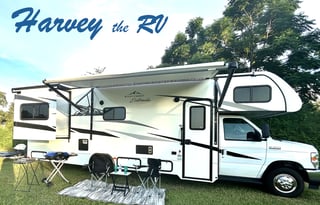 Harvey the RV awaits your adventures!