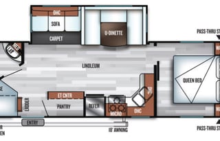 Stocked & Ready***2018 Forest River RV Salem 27DBK