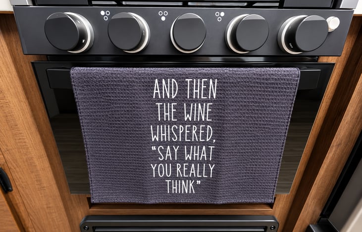 And then the wine whispered... Turn your favorite wine into a frozen slush w/ the INCLUDED Ninja Slushi Machine. It's the perfect way to cool off and enjoy summer camping in The 5 O'Clock Somewhere.