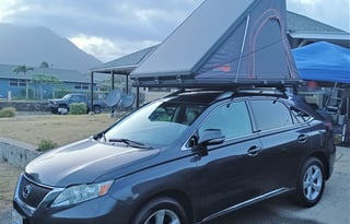 Lexus RX 350 AWD RoofNest Falcon pop top camper