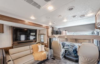 Luxury 2021 Coachmen Mirada Can Sleep up to 7 adults or 8 with kids.