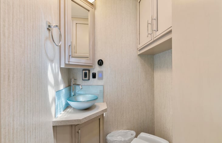 Nice sized second Guest Bath