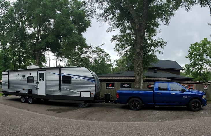 Before departing make sure all storage doors are locked.