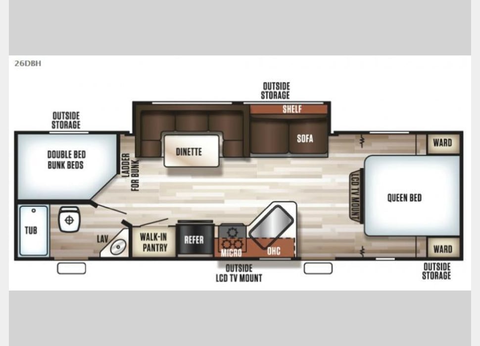 Travel Trailer rentals in Starbuck