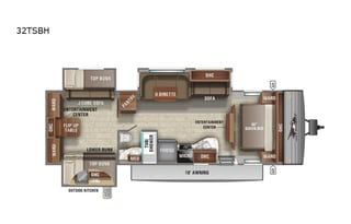 2021 Jayco 32TSBH HUGE bunkroom delivered