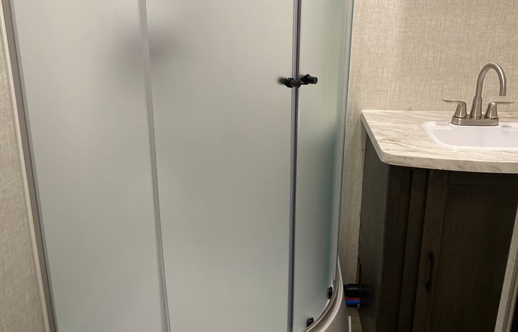 Bathroom #2 with shower