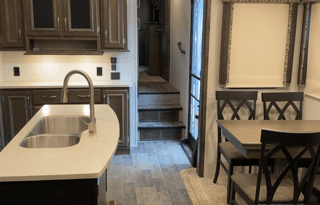 Turn Key stocked 38' upgraded unit sleeps four.