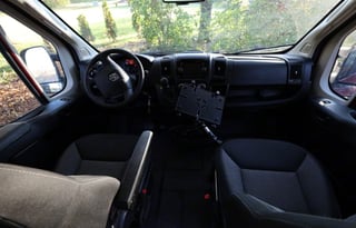 The Vansion - A red van that's just the right size