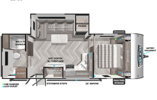 2022 Forest River RV Salem 22RBS