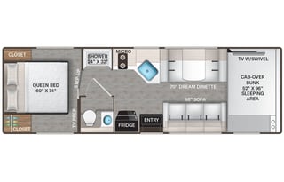 2026 Thor Coleman 28EZF with Camping Essentials