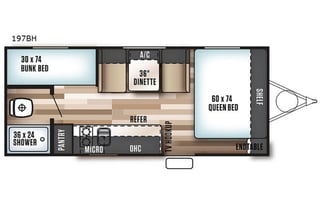 2018 Salem Cruise Light 197BHXL