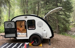The Pinto Bean Teardrop - Perfect for Glamping!