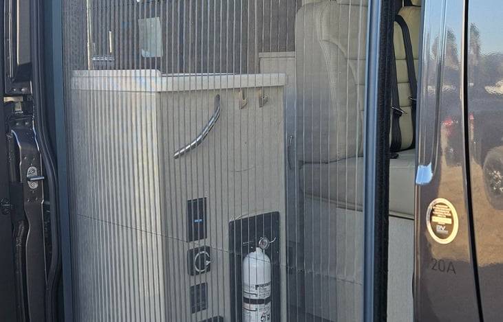 side sliding door entrance