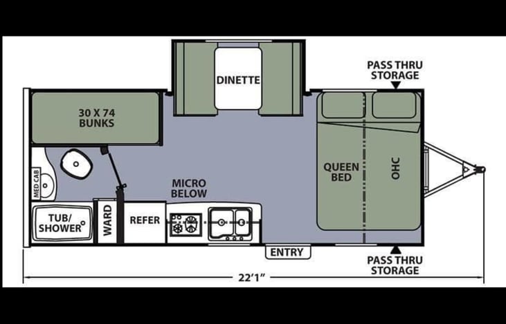 Here is a full view of Mama Carol's layout.